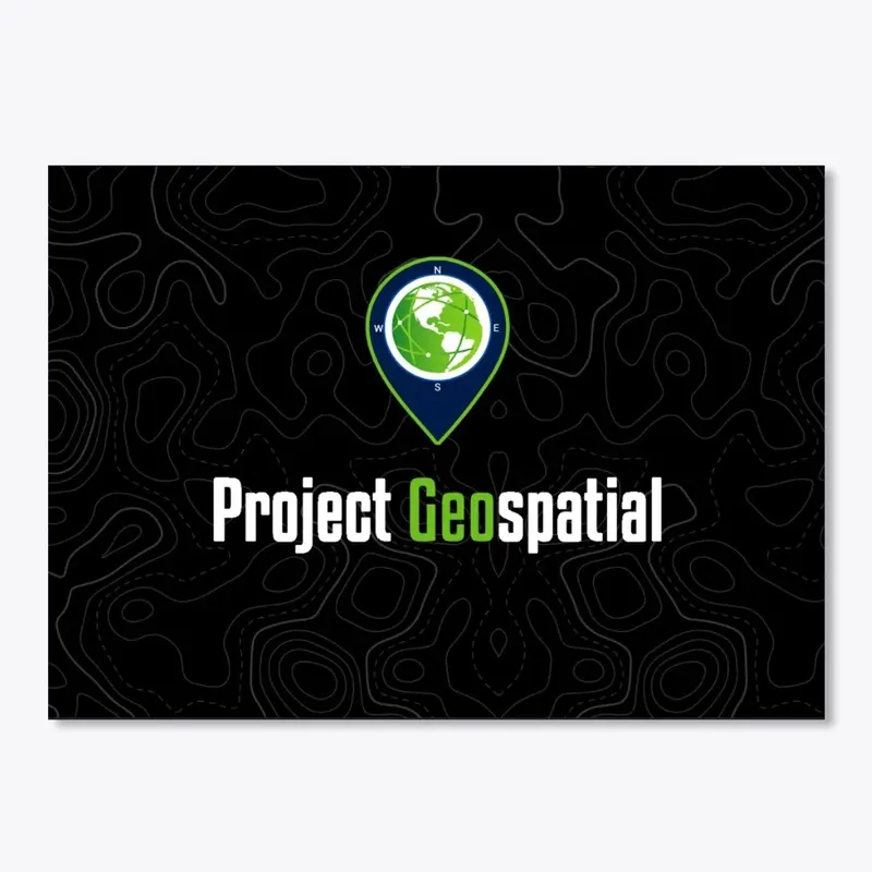 Project Geo Dark Logo - Topo